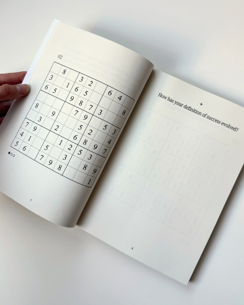 Daily Mindfulness Journal + Sudoku Puzzles