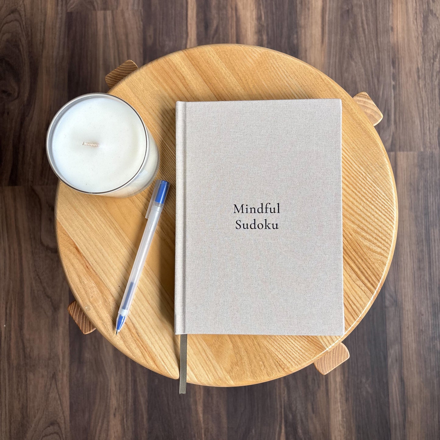 Mindful Sudoku Linen Oatmeal